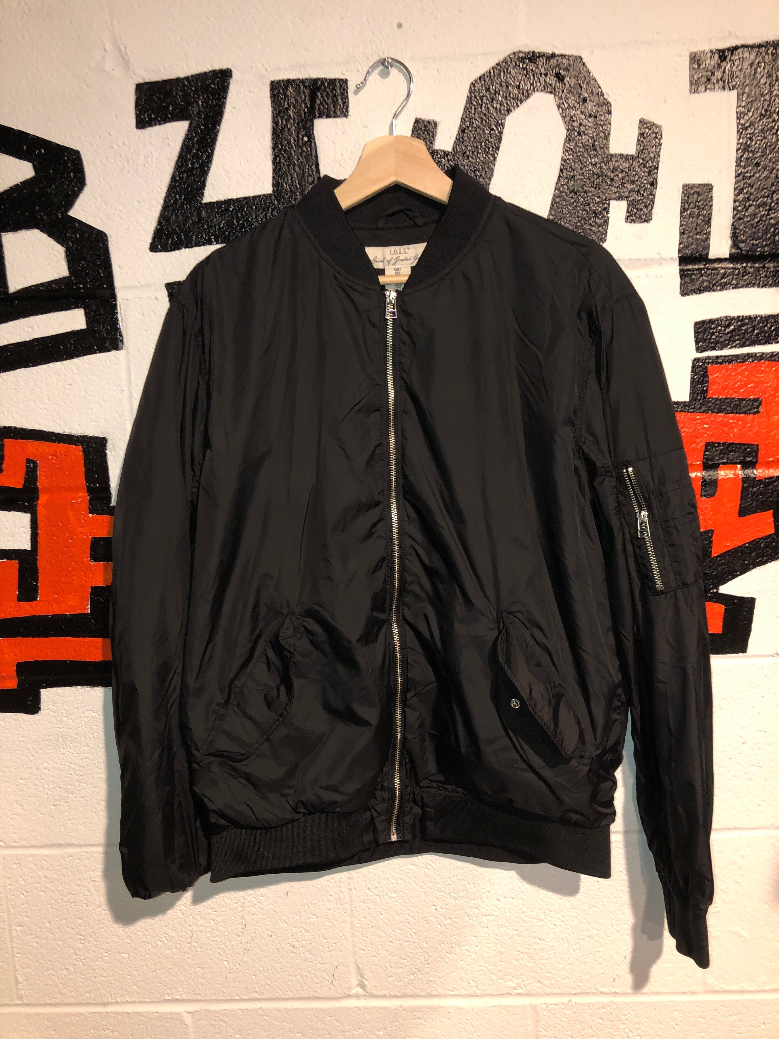 Logg top bomber jacket